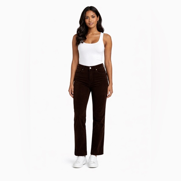 Ag Adriano Goldschmied Denim - AG Adriano Goldschmied Kora High Rise, Wide Leg Corduroy Women Pants